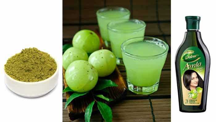 Henna & Amla Hair Mask for Hair Loss