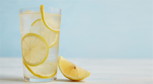 Lemon juice with water