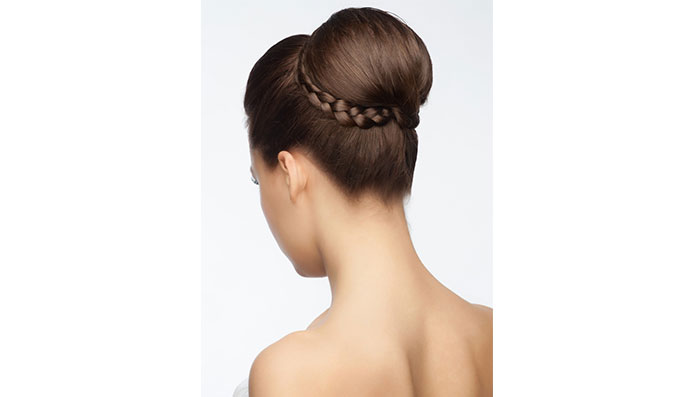 The Double Rope Braid Bun