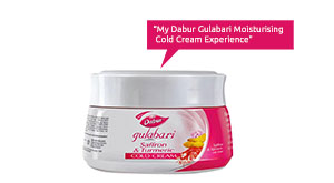 My Dabur Gulabari Moisturising Cold Cream Experience