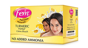 Fem Turmeric Herbal Fairness Creme Bleach Review