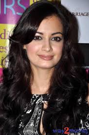 Dia Mirza Hairstyle