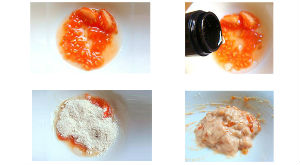 Skin de tanning using Wheat Flour and Tomato Pulp Face Mask