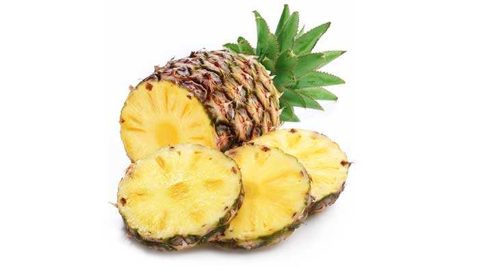 Home remedies for tan removal with Pineapple & Honey Pack