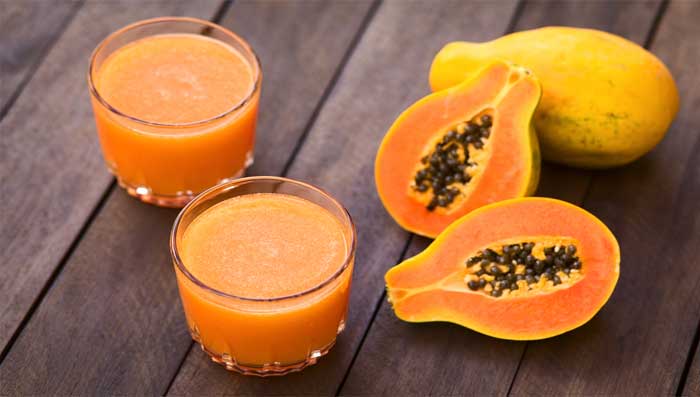 Pineapple, Papaya, Honey And Oatmeal Facial Scrub Remedy For Exfoliate Skin 