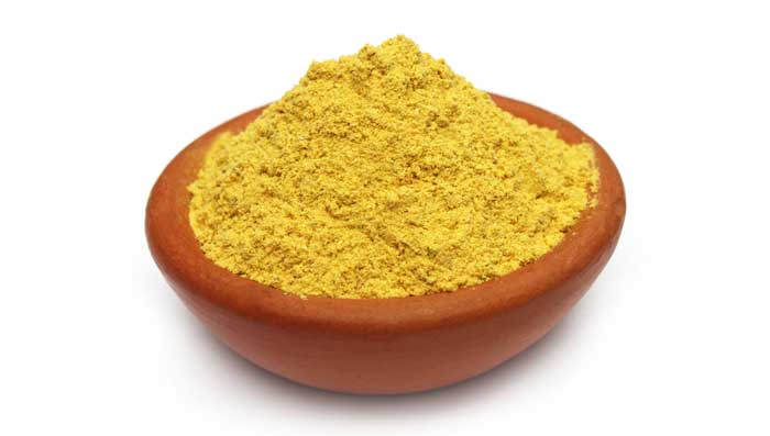 Gram Flour And Flax Seed Hair Mask