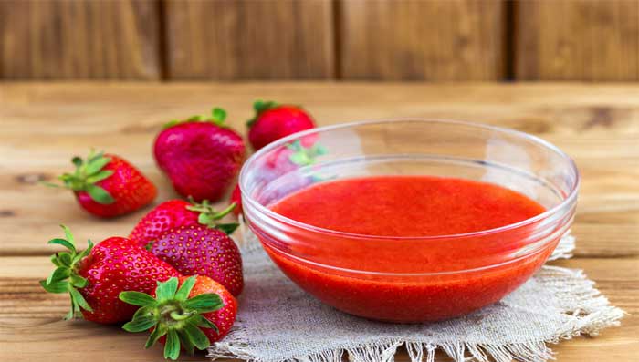 Beer And Strawberry Hair Mask