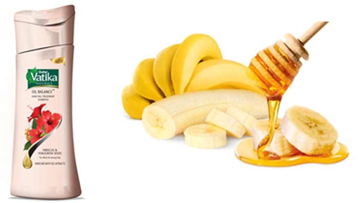 Banana & honey for dandruff