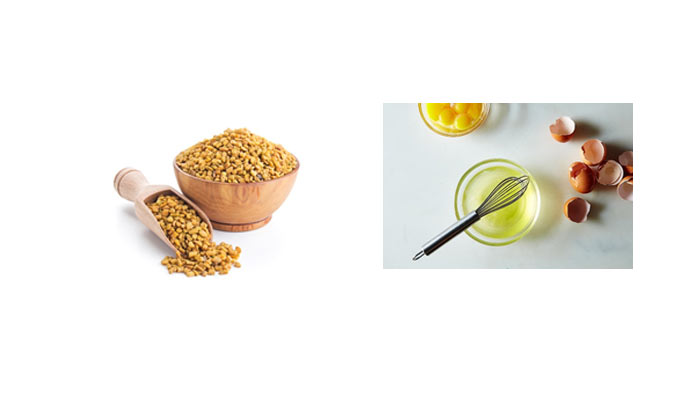 Egg & Fenugreek Mask for Long Hair