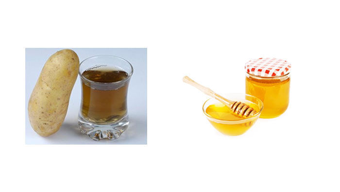 Potato Juice & Honey for Hair Mask for Long Hair