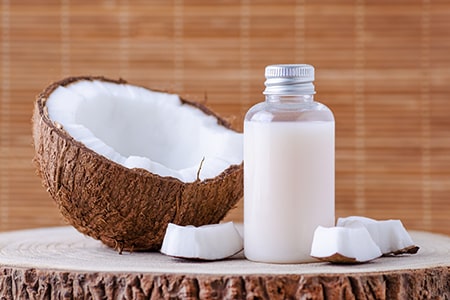 Coconut Milk & Brahmi Powder Hair Pack