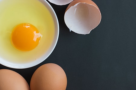 Egg & Almond Oil For Frizzy Hair