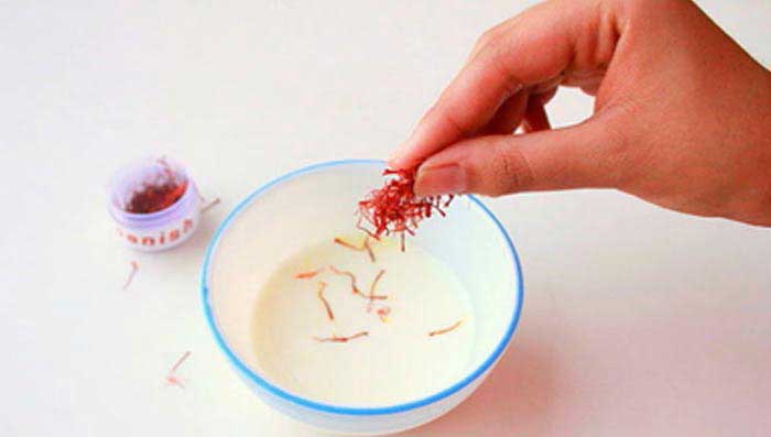 Saffron & Milk for Glowing Skin