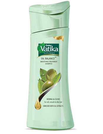 Vatika Smoothing Treatment Shampoo for Perfect Oil Balance