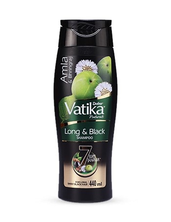 Vatika Black Shine Shampoo - Best Shampoo For Shiny, Smooth Hair