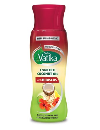 Vatika Enriched Coconut Hair Oil with Hibiscus for Nourished Hair