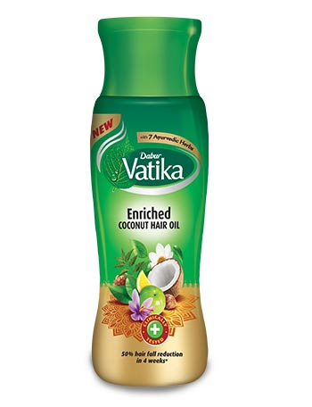 Dabur Vatika Enriched Coconut Hair Oil for to Prevent Hair Fall